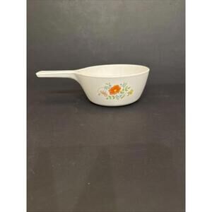 Corning Ware WILDFLOWER 1 1/2 Pints Menuette Sauce Pan P-82-B No Lid 6” Wide